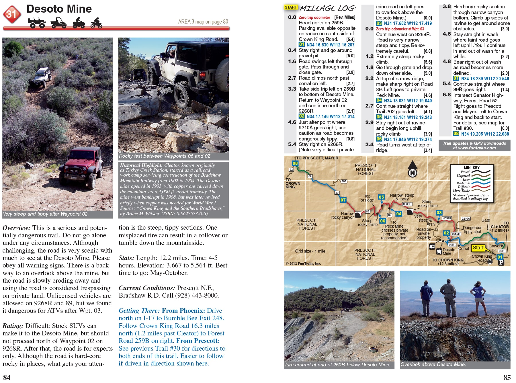 Guide to Arizona Backroads & 4-Wheel-Drive Trails - FunTreks