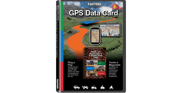 GPS Data Card Guide to Moab, Utah Backroads & 4-Wheel-Drive Trails
