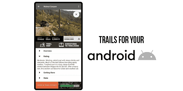 4X4 Trails GPS for Android products