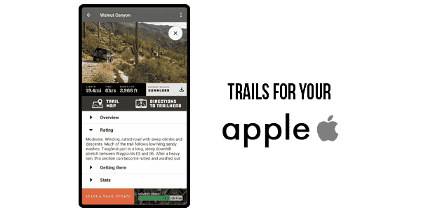 4X4 Trails GPS for Apple products