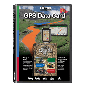 GPS Data Card Guide to California Backroads & 4-Wheel-Drive Trails 2nd Edition